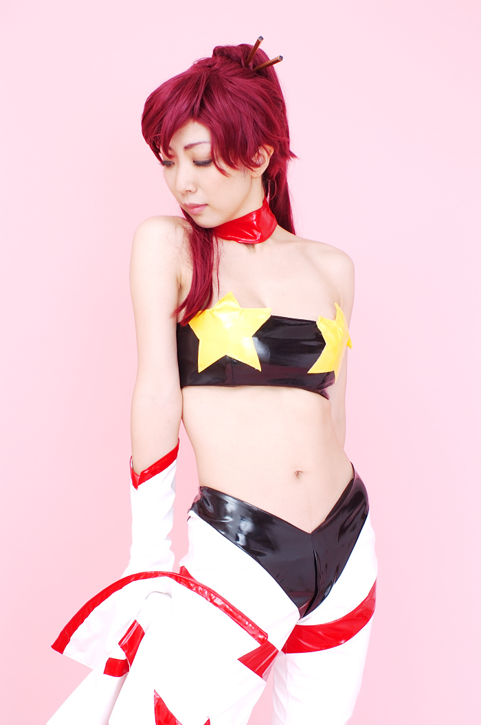 [Cosplay]  Tengen Toppa Gurren Lagann - Big Tits Yoko